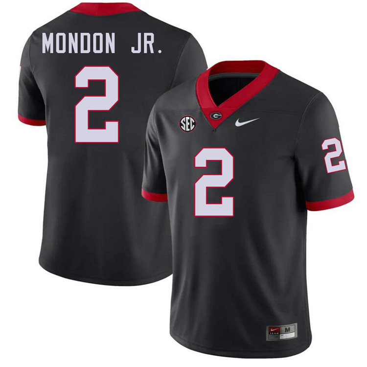 Smael Mondon Jr. Georgia Jersey,University Of Georgia Bulldogs Football Jersey,Uniforms,Gears-Black